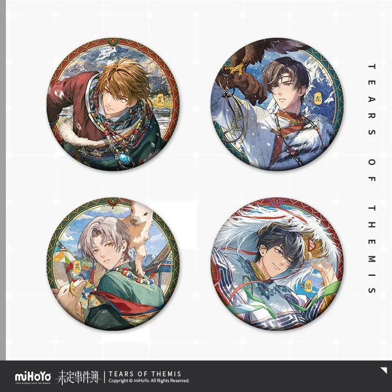 Alpine Amour Series Tinplate Badge