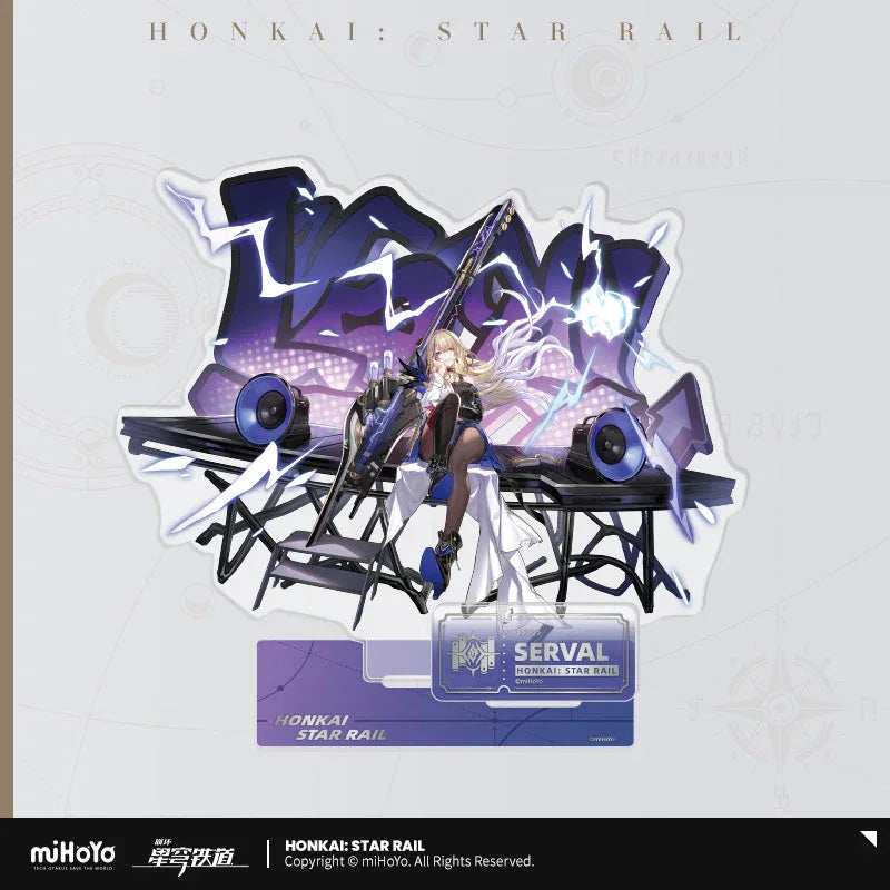Honkai: Star Rail The Erudition Character Warp Artwork Acrylic Stand