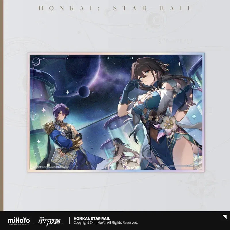 Honkai: Star Rail Interstellar Journey Series Acrylic Shikishi Cardboard