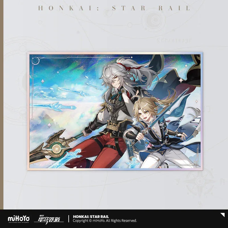 Honkai: Star Rail Interstellar Journey Series Acrylic Shikishi Cardboard