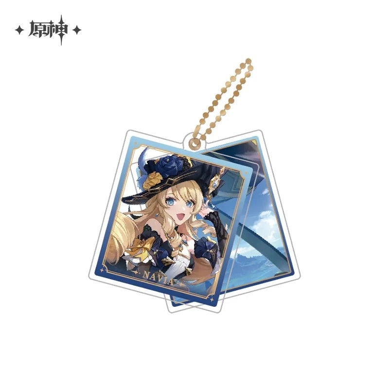 Genshin Impact Event Artwork Series Acrylic Pendant