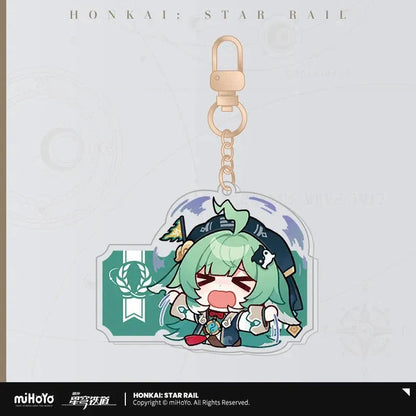 Honkai: Star Rail Pom-Pom Exhibition Series Acrylic Keychain
