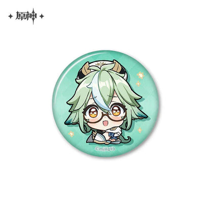 Genshin Impact Chibi Emojis Series Badge Vol.2
