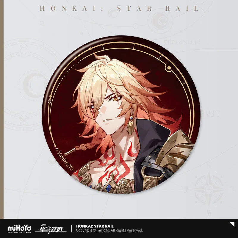 Honkai: Star Rail Invitation From The Stellar Series Tinplate Badge