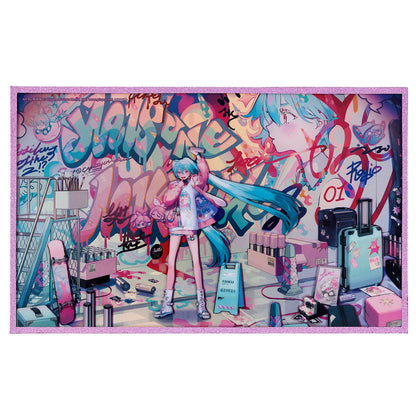 Hatsune Miku 831 Radio Invasion Series Acrylic Shikishi Cardboard