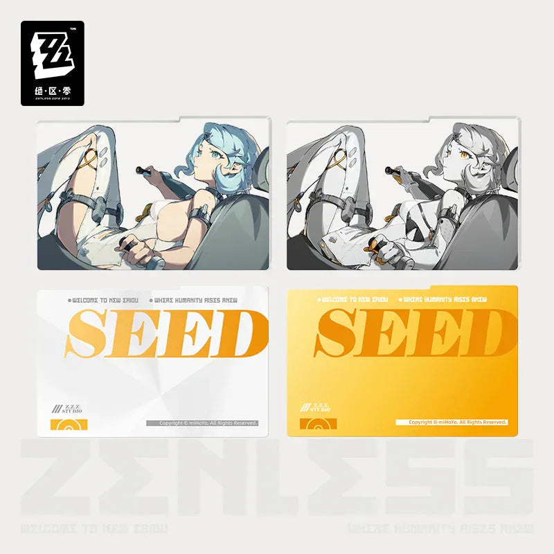 Zenless Zone Zero Mindscape Cinema Series Obol Squad Framed Acrylic Insert Set