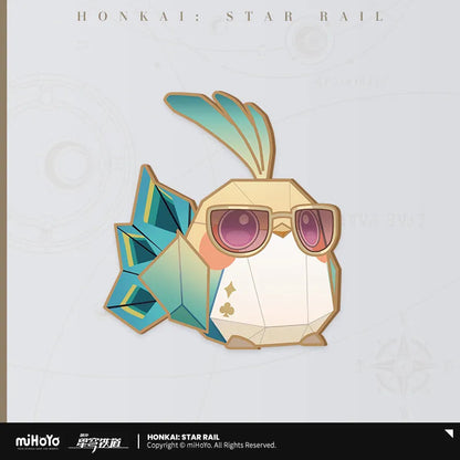 Owlbert's Reception Room Series Metal Badge