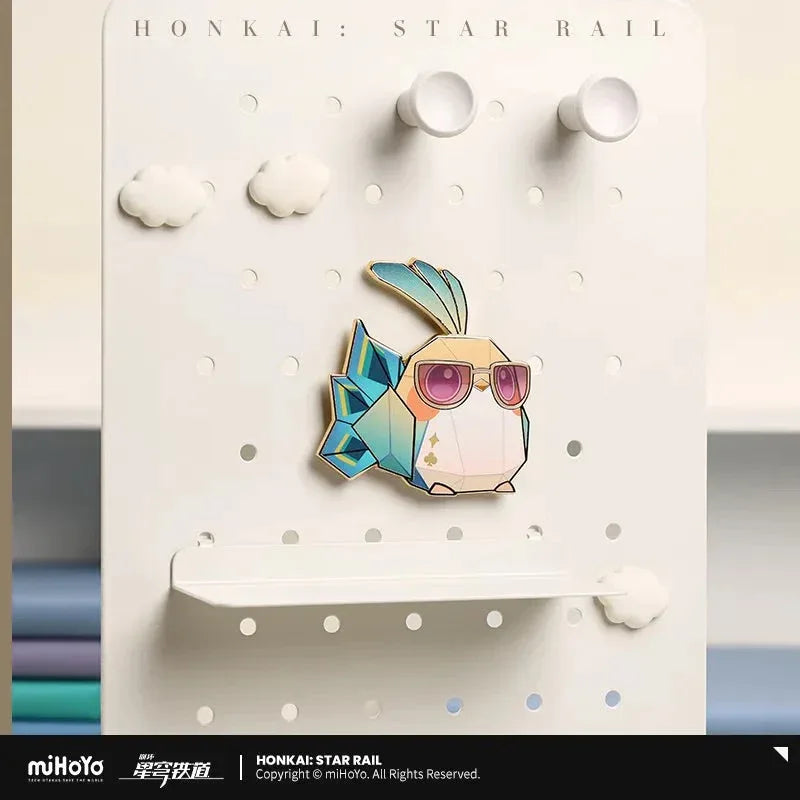Honkai: Star Rail Owlbert's Reception Room Series Metal Badge