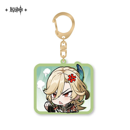 Chibi Emojis Series Acrylic Keychian Sumeru