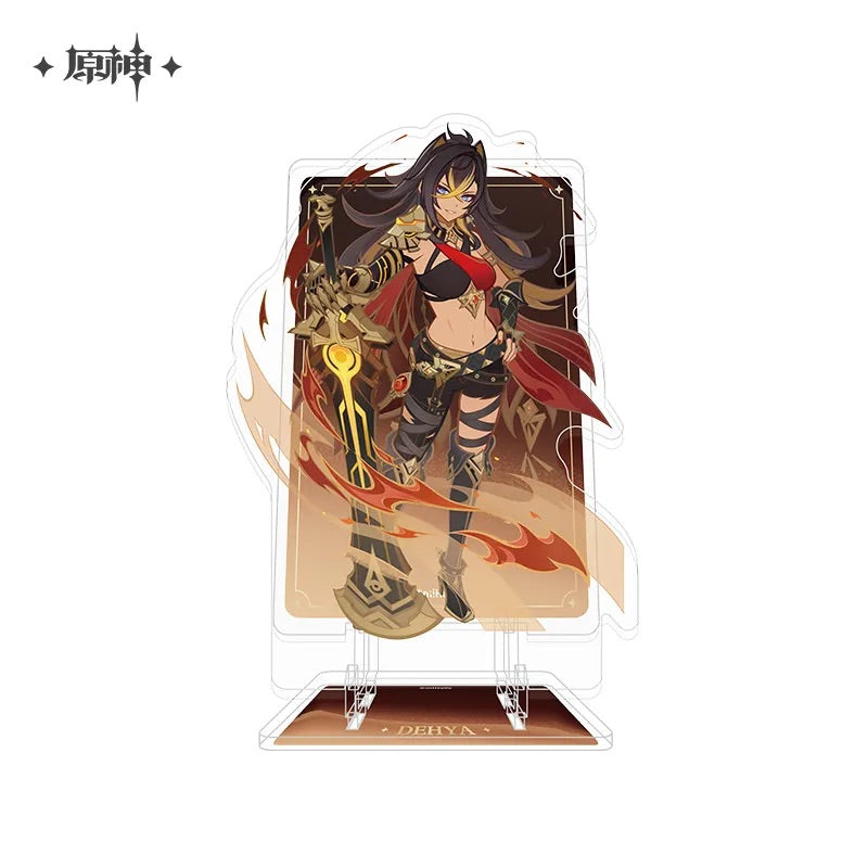 Genshin Impact Genius Invokation TCG Acrylic Mobile Phone Holder