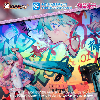 Hatsune Miku 831 Radio Invasion Series Acrylic Shikishi Cardboard