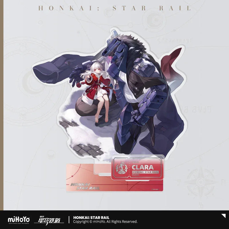 Honkai: Star Rail The Destruction Character Warp Artwork Acrylic Stand