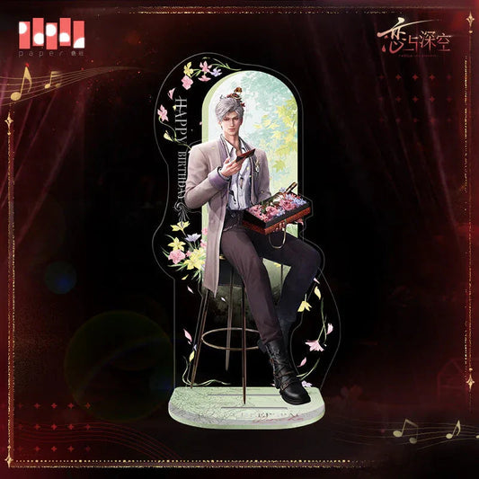 Love and Deepspace Sylus 2025 Happy Birthday Where Hearts Live Series Artwork Standee