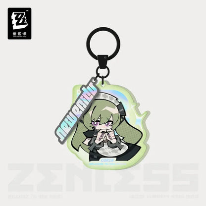Zenless Zone Zero New Eridu Series Chibi Acrylic Keychain Victoria Housekeeping Co.