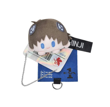 BEMOE Neon Genesis Evangelion Super Cute Plush Badge