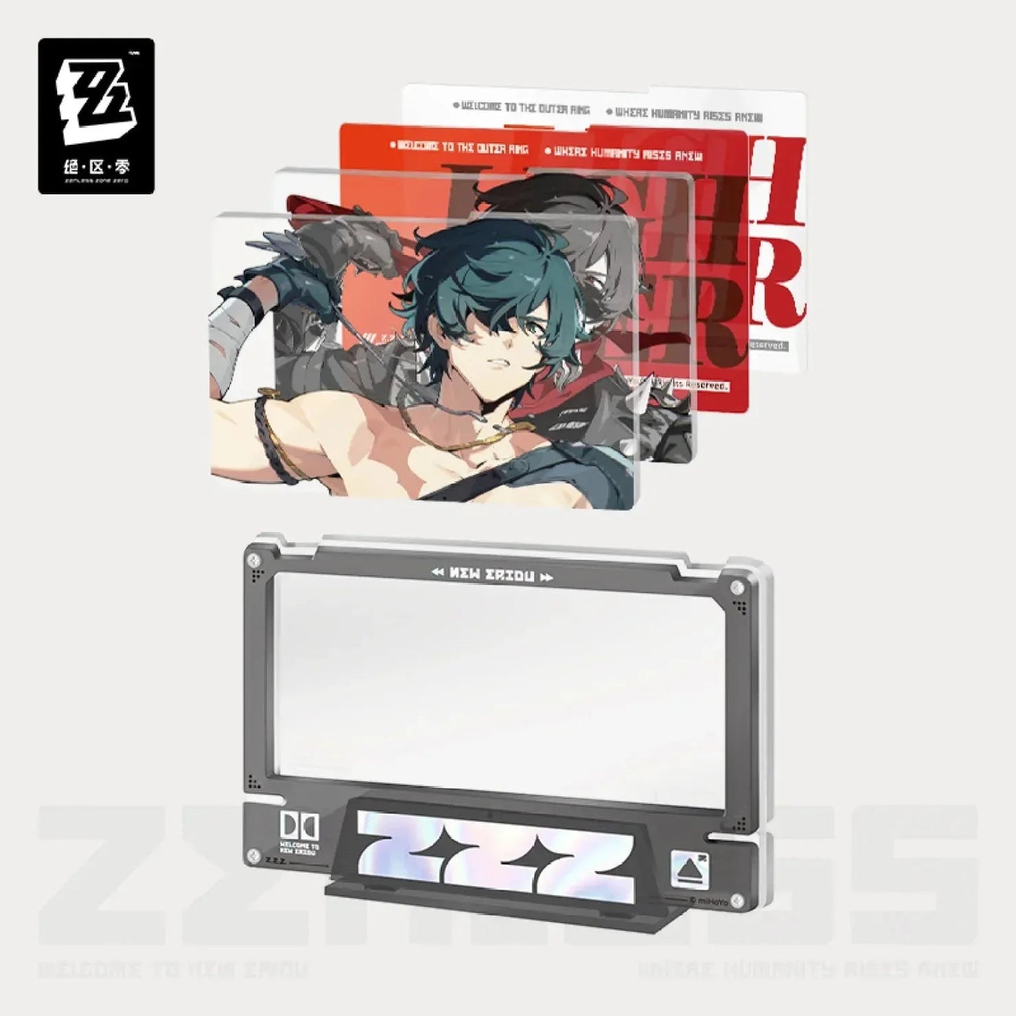 Zenless Zone Zero Mindscape Cinema Series Sons of Calydon Framed Acrylic Insert Set