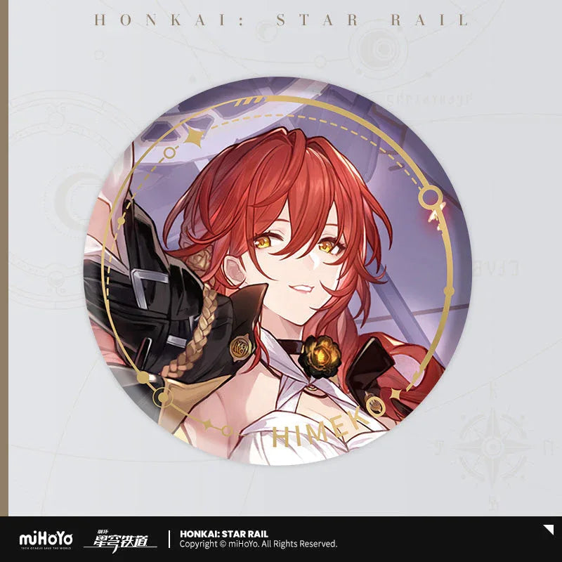 Honkai: Star Rail The Erudition Character Warp Artwork Tinplate Badge