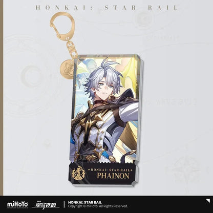 Honkai: Star Rail The Destruction Character Warp Artwork Acrylic Keychain