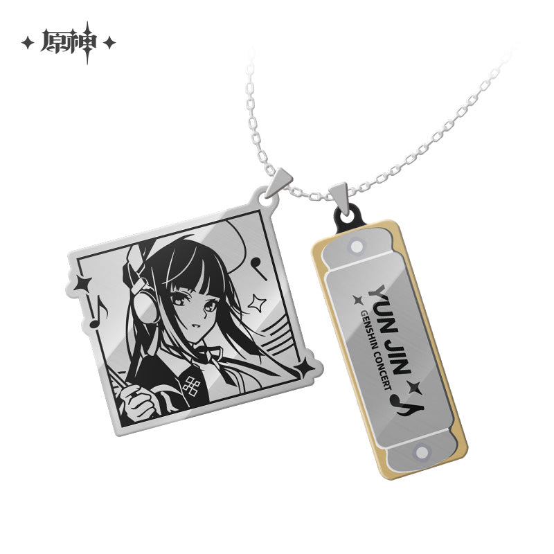 Genshin Concert 2022 Series Mini Harmonica Necklace