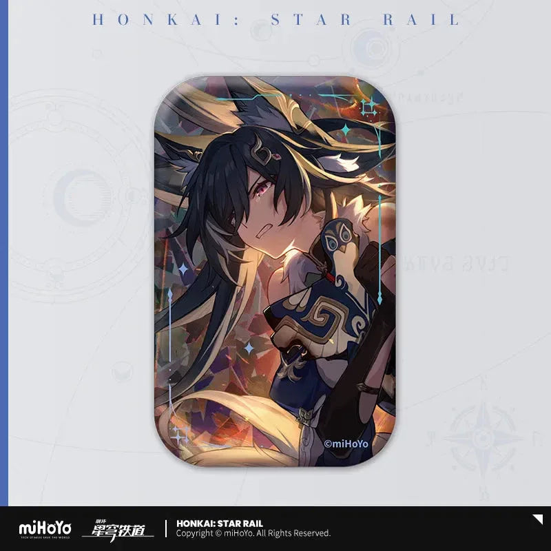 Honkai: Star Rail Light Cone Series Rectangular Tinplate Badge