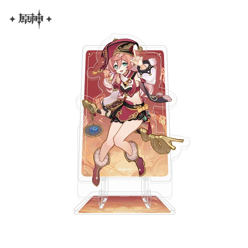 Genshin Impact Genius Invokation TCG Acrylic Mobile Phone Holder