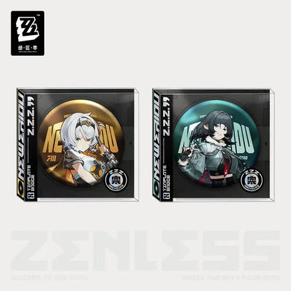 Zenless Zone Zero Artwork Series Faction Unknown Tinplate Badge