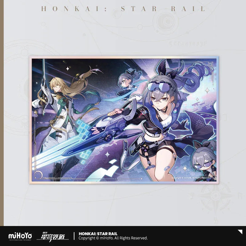 Honkai: Star Rail Interstellar Journey Series Acrylic Shikishi Cardboard