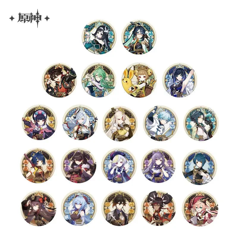 Genshin Impact Liyue Character Badge