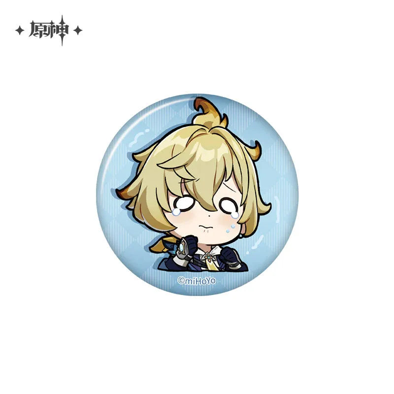 Genshin Impact Chibi Emojis Series Badge Vol.2