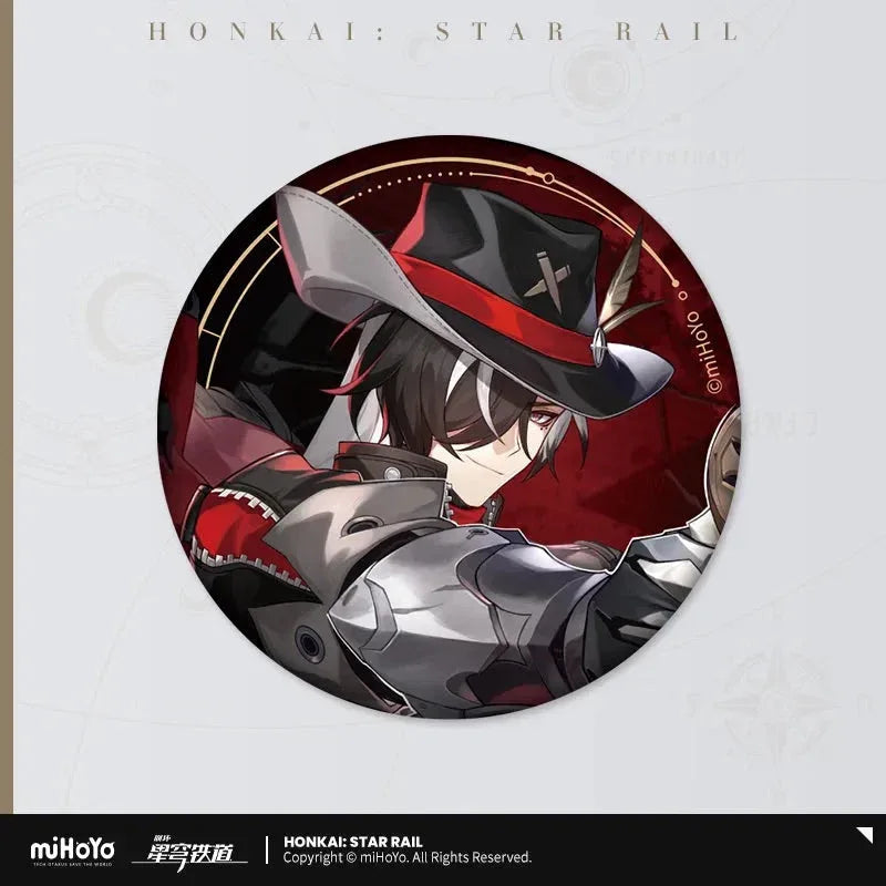 Honkai: Star Rail Invitation From The Stellar Series Tinplate Badge