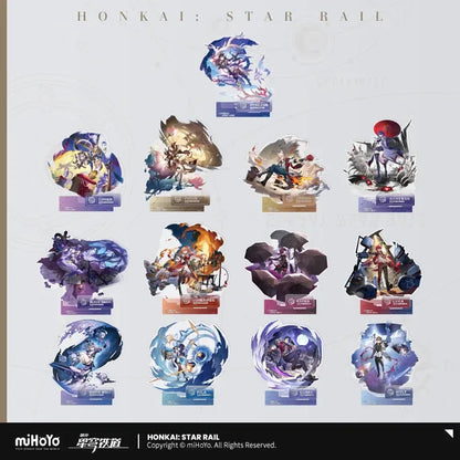 Honkai: Star Rail The Nihility Character Warp Artwork Acrylic Stand