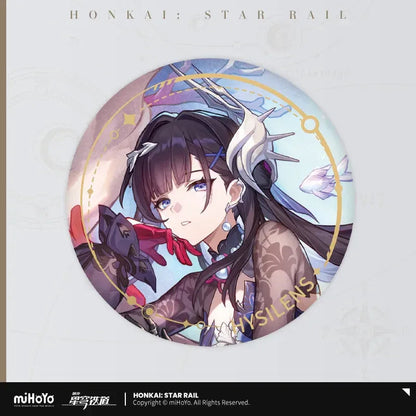 Honkai: Star Rail The Nihility Character Warp Artwork Tinplate Badge