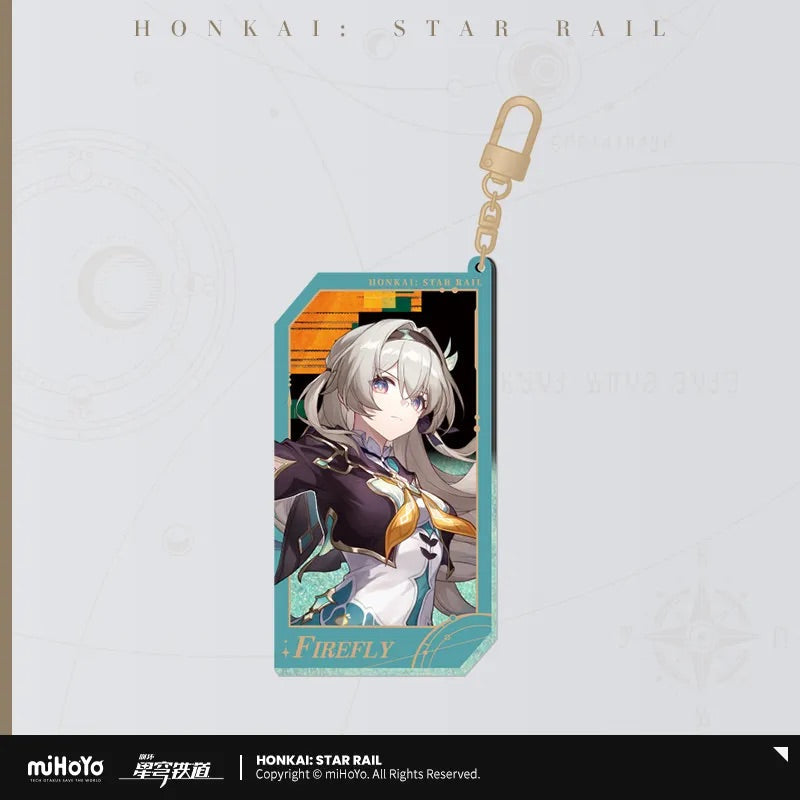Invitation From The Stellar Series Quicksand Acrylic Keychain