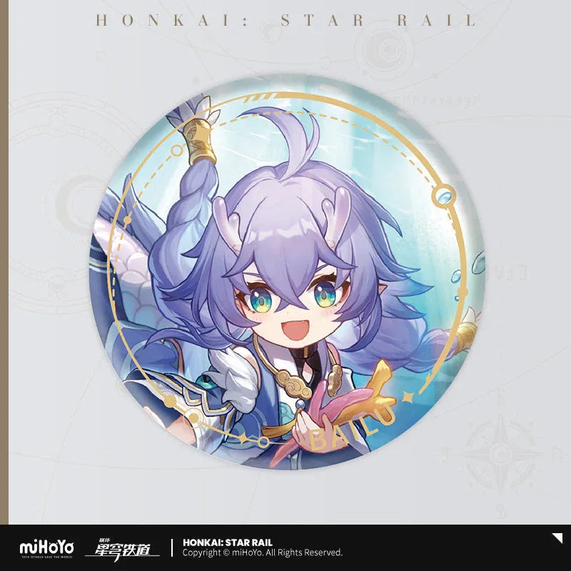 Honkai: Star Rail The Abundance Character Warp Artwork Tinplate Badge