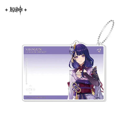 Genshin Impact Anniversary Celebration Series Acrylic Photo Card