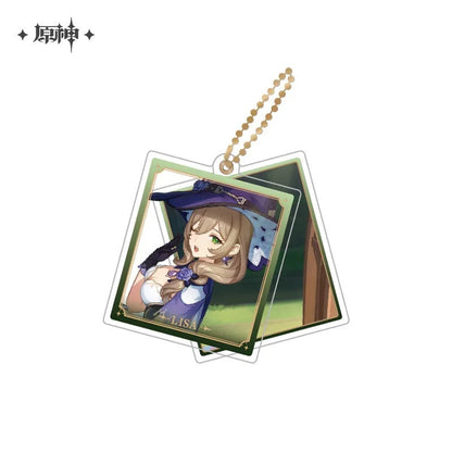 Genshin Impact Event Artwork Series Acrylic Pendant