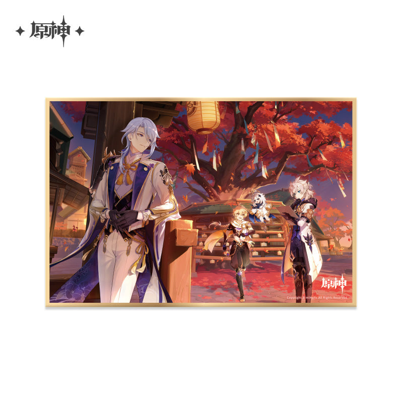 Genshin Impact Shikishi Card Board
