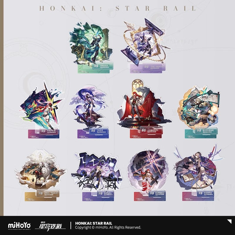 The Erudition Character Warp Artwork Acrylic Stand