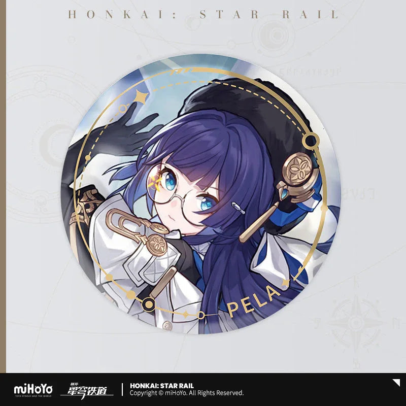 Honkai: Star Rail The Nihility Character Warp Artwork Tinplate Badge