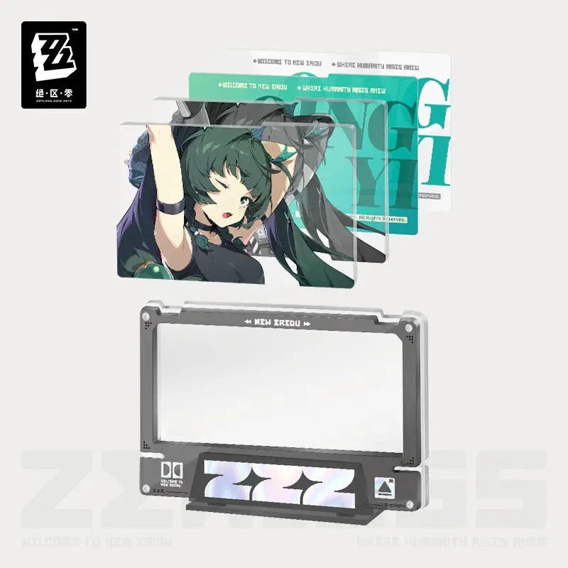 Zenless Zone Zero Mindscape Cinema Series Criminal Investigation Special Response Team Framed Acrylic Insert Set