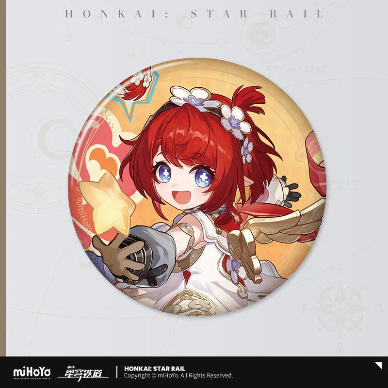 Honkai: Star Rail Invitation From The Stellar Series Tinplate Badge