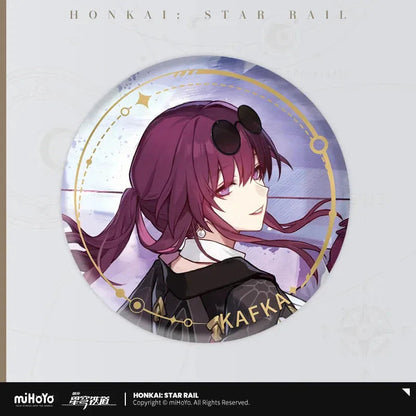 Honkai: Star Rail The Nihility Character Warp Artwork Tinplate Badge
