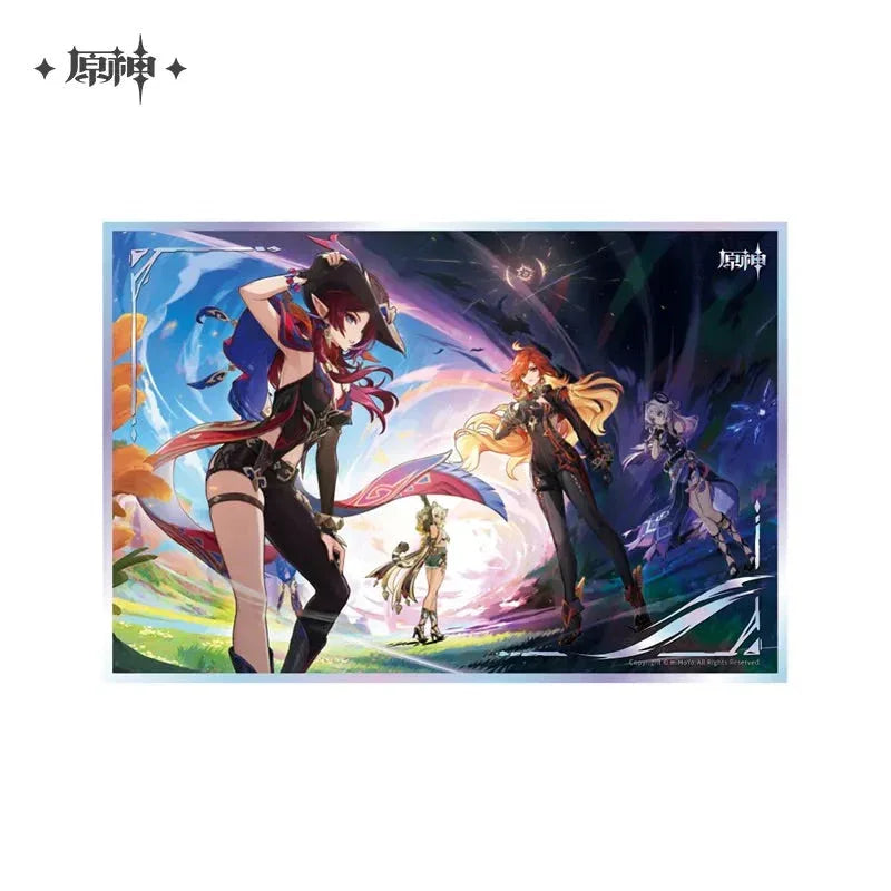 Genshin Impact Theme Series Acrylic Shikishi Cardboard