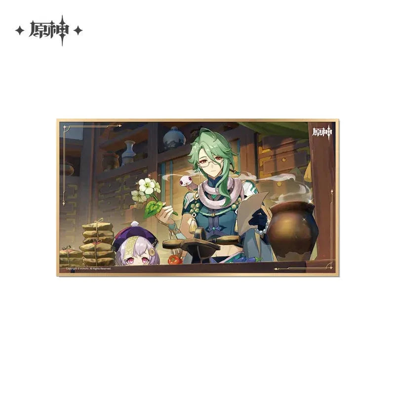 Genshin Impact Anecdote Series Shikishi Cardboard
