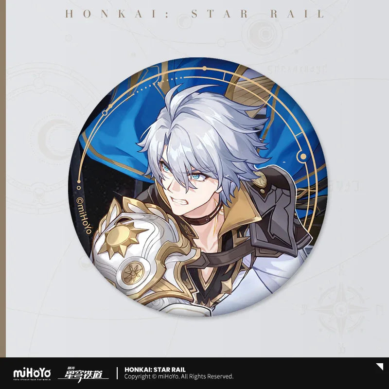 Honkai: Star Rail Invitation From The Stellar Series Tinplate Badge