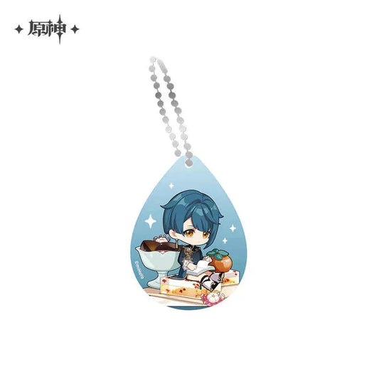 Genshin Impact Sweet Summer Series Acrylic Pendant Xingqiu Ver. (Not For Sale)