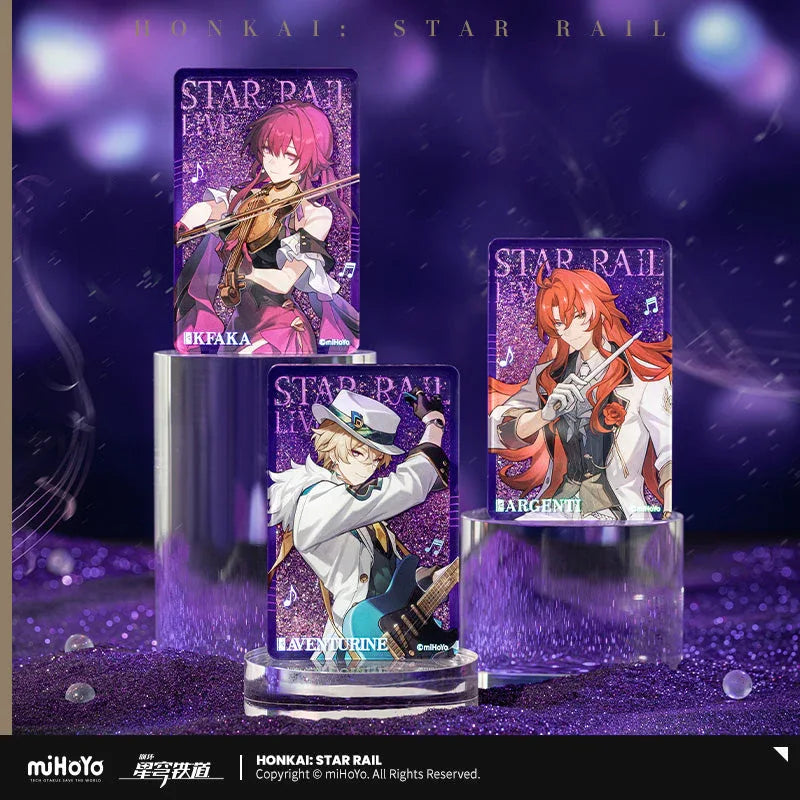 Honkai: Star Rail LIVE Series Glitter Quicksand Acrylic Ornaments