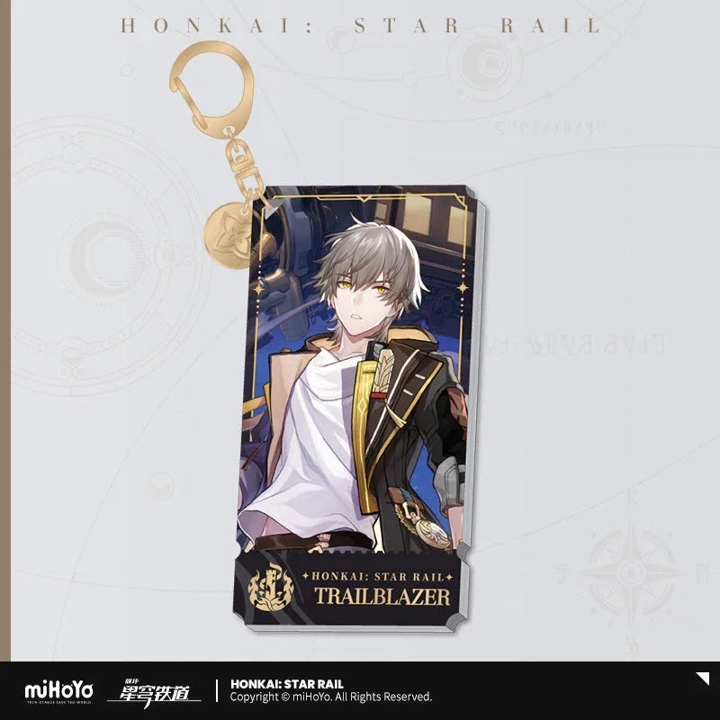Honkai: Star Rail The Destruction Character Warp Artwork Acrylic Keychain