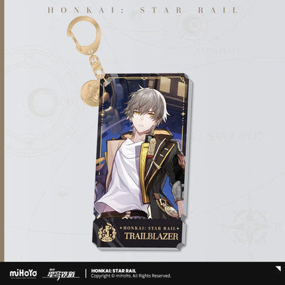 Honkai: Star Rail The Destruction Character Warp Artwork Acrylic Keychain