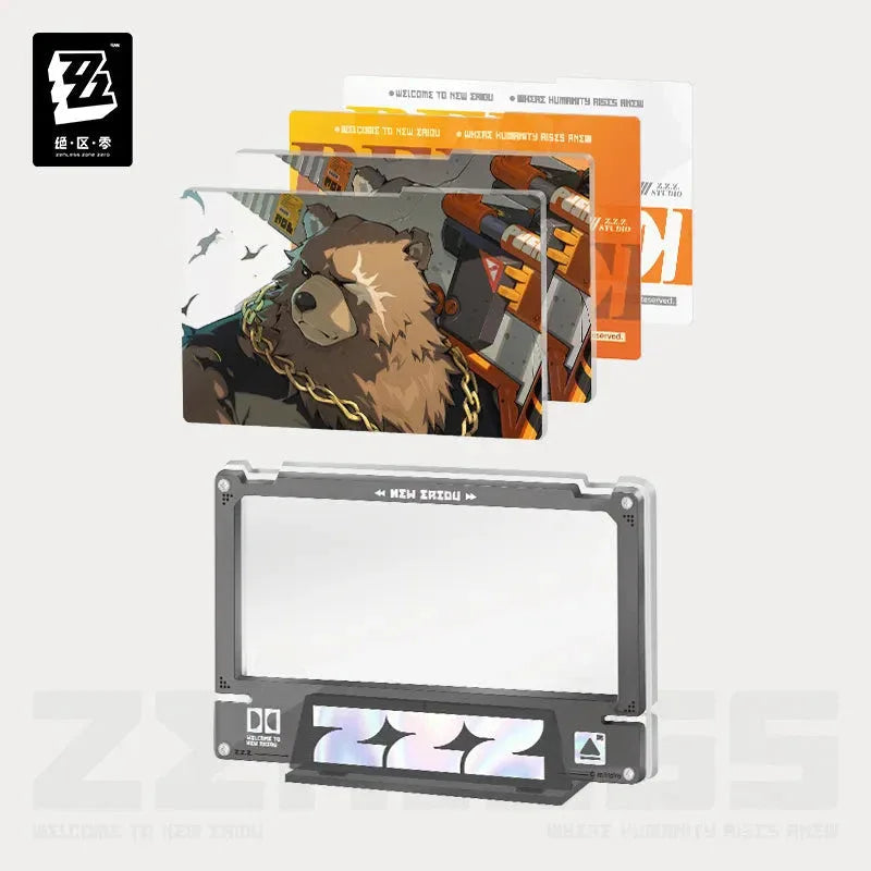 Zenless Zone Zero Mindscape Cinema Series Framed Acrylic Insert Set Belobog Heavy Industries